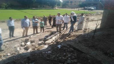 نائب محافظ القليوبية  تستجيب لشكاوى أهالى ميت حلفا بمدينة قليوب