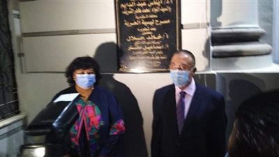 وزيرة الثقافة ومحافظ الإسكندرية يفتتحان مسرح ليسيه الحرية بعد التجديد | صور