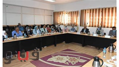 جامعة القناة تستقبل مستشار وزير التعليم العالي للتعاون الدولي