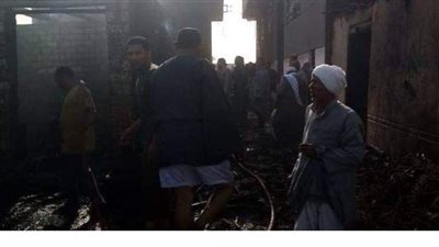 دفن جثة طفلة لقيت مصرعها حرقا داخل منزلها في الشرقية