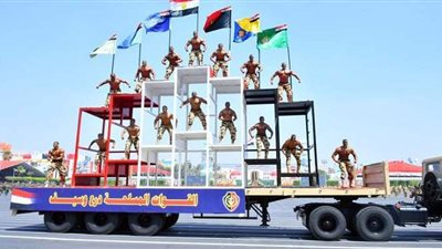 السيسي يشاهد عرضا لفنون الاشتباك والدفاع عن النفس‏ والقتال المتلاحم لطلبة الكلية الحربية ‏