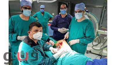 فريق طبى ينجح فى إنقاذ مريض من بتر الساق  بمستشفى طنطا التعليمى