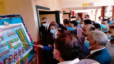 محافظ الغربية يفتتح مدرسة نشيل الثانوية