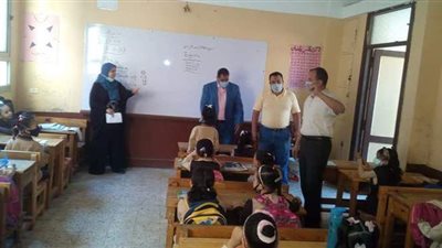 حملات مكثفة لمتابعة سير العملية التعليمية بمدارس الدقهلية