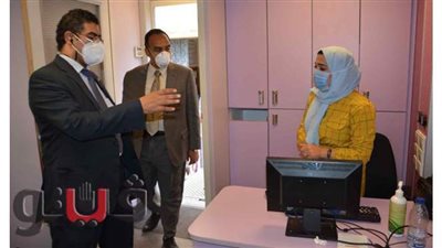 نائب محافظ المنيا يتابع وحدة الكشف المبكر عن أورام الثدي بملوي