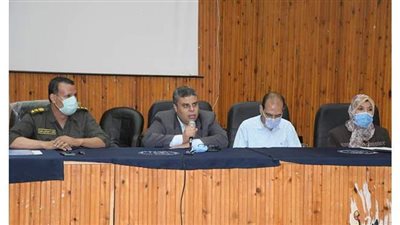 تفاصيل المؤتمر التنسيقى لإدارى أعمال التجنيد بجامعة القناة