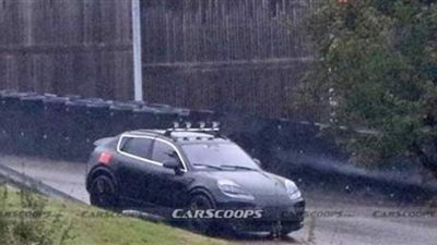 بورش ماكان الكهربائية لأول مرة  تحت التمويهات