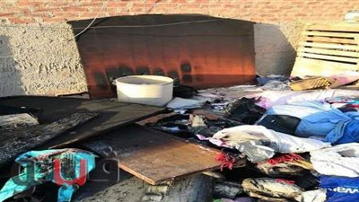 حريق هائل داخل شقة مدرس ثانوى عام في الغربية | صور