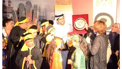 سفارة الإمارات بالقاهرة تكرم سهير عبد القادر تقديرا لجهودها مع ذوي القدرات الخاصة | صور