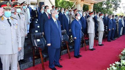 15 صورة ترصد حفل تخرج الكليات والمعاهد العسكرية بحضور السيسي