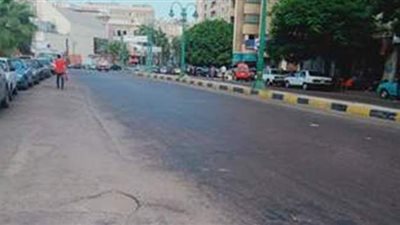 سقوط أمطار خفيفة على الإسكندرية