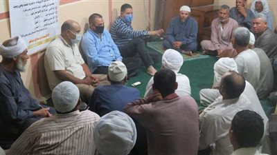 رئيس مدينة وادي النطرون يتفقد قرية عفونة استعداداً لموسم الشتاء