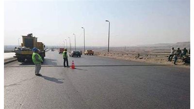 إغلاق جزئى لمحور 26 يوليو بسبب أعمال إصلاحات اتجاه أكتوبر