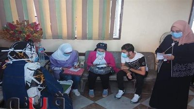 استمرار حملة تطعيم طلاب بورسعيد ضد الإلتهاب السحائي والتطعيم الثنائي