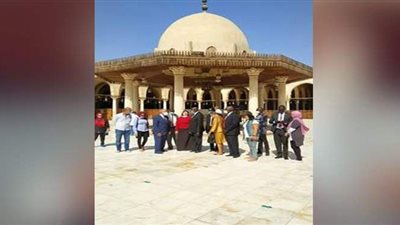 وزير التعليم العالى والعلوم والتكنولوجيا بدولة جنوب السودان يزور مجمع الأديان