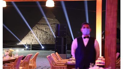 الخدمات المقدمة  بمشروع تطوير منطقة آثار الهرم ورفع كفاءة الخدمات بها