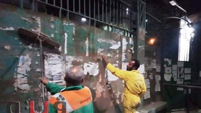 محافظ الشرقية يشدد على منع استخدام جدران المنشآت الحكومية في الدعاية