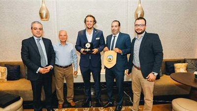 سفارة مصر بالمغرب والمقاولون العرب يكرمان بعثة بيراميدز | صور