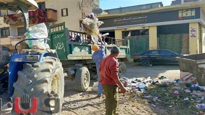 حملات نظافة شاملة بمدينة فاقوس في الشرقية