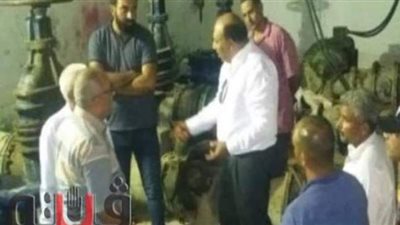 رئيس شركة مياه الشرب بمحافظات القناة يفاجئ عددا من محطات الإسماعيلية