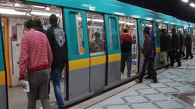 900 ألف راكب نقلهم مترو الأنفاق اليوم