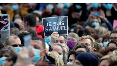 بينهم تلميذان وداعية.. النيابة الفرنسية تتهم 6 أشخاص بـ”التواطؤ في قتل” مدرس التاريخ