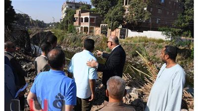 محافظ قنا يوجه بتطهير ترعتي بخانس ومكرم بقرية أولاد نجم القبلية | صور