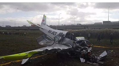 تحطم طائرة تدريب قرب إسطنبول