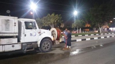 القناة لمياه الشرب تعلن حالة الطوارئ لمواجهة موجة الأمطار