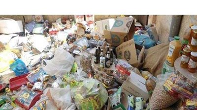 تموين الشرقية: ضبط مخزن غير مرخص للسلع الغذائية بالعاشر من رمضان
