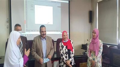 نائب رئيس جامعة بنها يواصل جولاته لتفقد الدراسة بالكليات