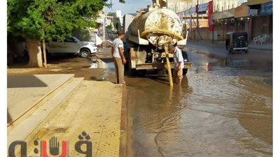 انتشار سيارات كسح مياه الأمطار في العلمين والساحل الشمالي | صور