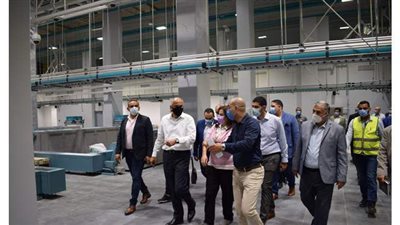 محافظ البنك المركزي يتفقد مبنى المطبعة الجديدة ومركز الكاش سنتر بالعاصمة الإدارية