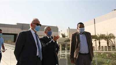 السفير الإيطالى بالقاهرة يزور المتحف القومي للحضارة | صور