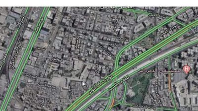 الحالة المرورية بشوارع القاهرة اليوم الجمعة من خلال 