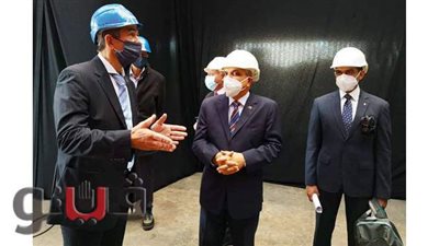 الفريق أسامة ربيع يشهد تدشين الكراكة