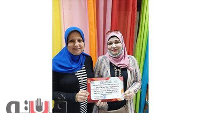 الطالبة رحمة محمد من محافظة الشرقية الأولى على الجمهورية في التربية الموسيقية