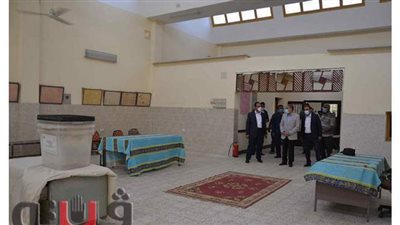 محافظ المنيا يتابع جاهزية عدد من لجان انتخابات مجلس النواب