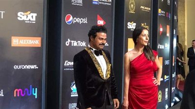 إسلام ابراهيم عن بدلته فى حفل افتتاح مهرجان الجونة : 