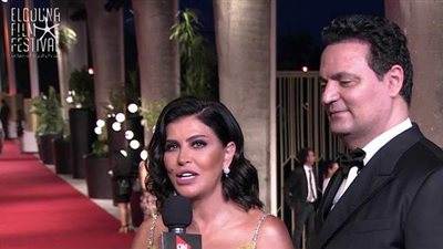 جومانا مراد: سعيدة بالمشاركة الأولى لي في مهرجان الجونة السينمائي |فيديو