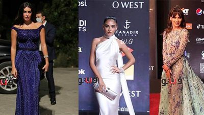 أجمل ٤ إطلالات للفنانات على السجادة الحمراء في مهرجان الجونة | صور