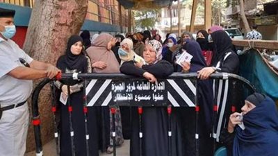 زيادة إقبال الناخبين على لجان الاقتراع بساقية مكي في الجيزة
