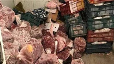 مباحث التموين تصادر 10 أطنان دواجن وكبدة فاسدة و20 ألف كمامة