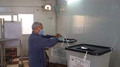 مشادة كلامية بين أحد الناخبين ومندوبي أحد الأحزاب داخل اللجان