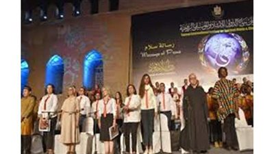 الإنشاد الدينى بالموسيقى الشعبية يشارك فى 