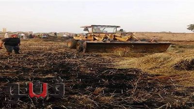 خلفا خسائر مادية كبيرة.. السيطرة على حريقين منفصلين  بالشرقية | صور