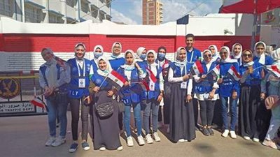 مسيرة للشباب والرياضة بالبحيرة للتوعية بأهمية المشاركة  في انتخابات البرلمان