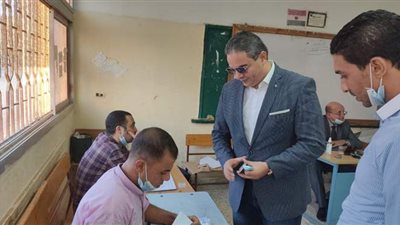 نقيب الإعلاميين يدلي بصوته في انتخابات مجلس النواب