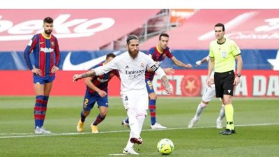 الكلاسيكو مدريدي.. الريال يفوز بثلاثية علي  برشلونة