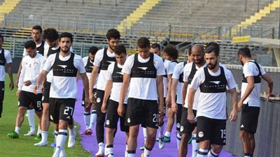 لاعبو المنتخب يكتفون بالمشي في إستاد القاهرة بعد قرار 